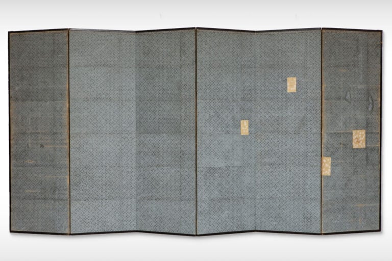 Paravent byôbu 屏 風 à six panneaux composé de six kakejiku 掛 け 軸 , chacune repré… Vente aux encheres – Auction House – Commissaire-priseur – Auctioneer - Boisgirard Antonini – Paris – Nice