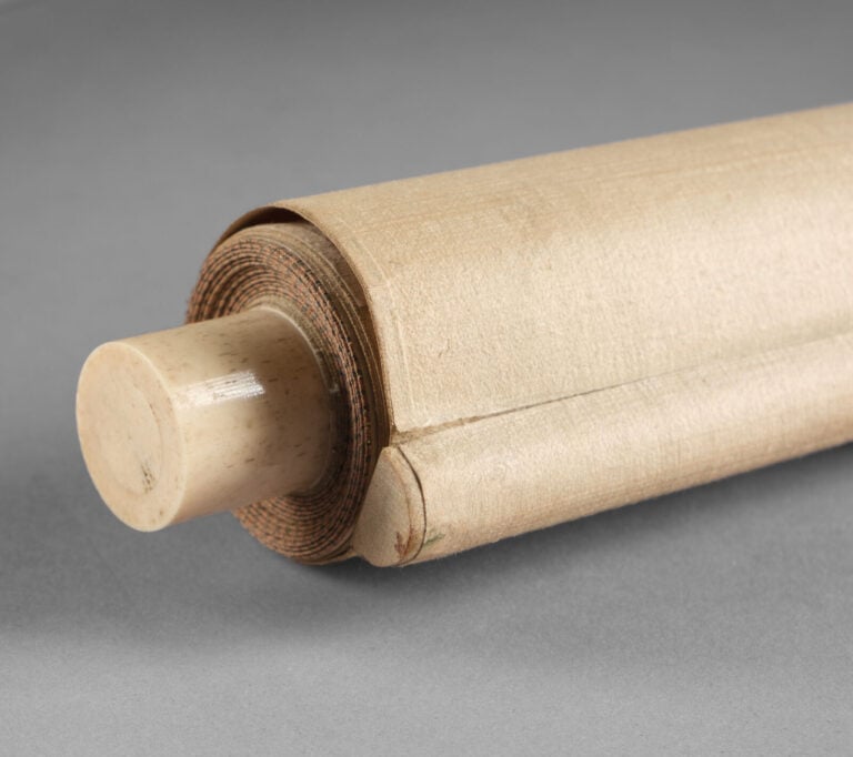 Peinture sur rouleau à suspendre 掛軸 (kakejiku) réalisée par Imai Keijû 今井景樹 (18… Vente aux encheres – Auction House – Commissaire-priseur – Auctioneer - Boisgirard Antonini – Paris – Nice