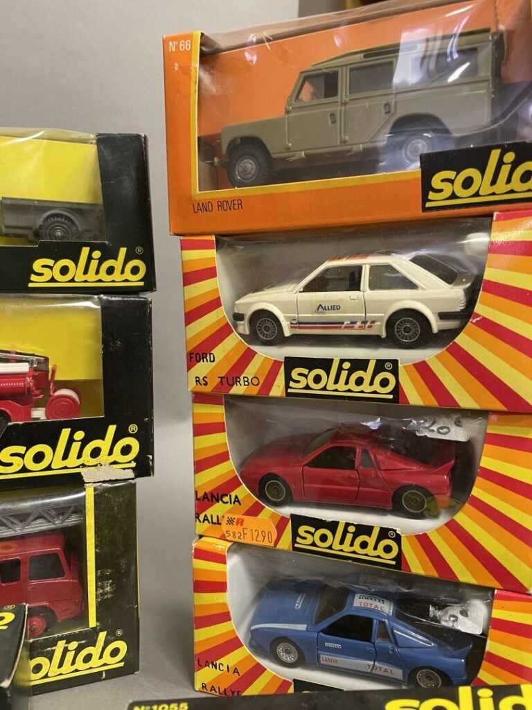 SOLIDO - Lot de véhicules miniatures - Avec leur boîte