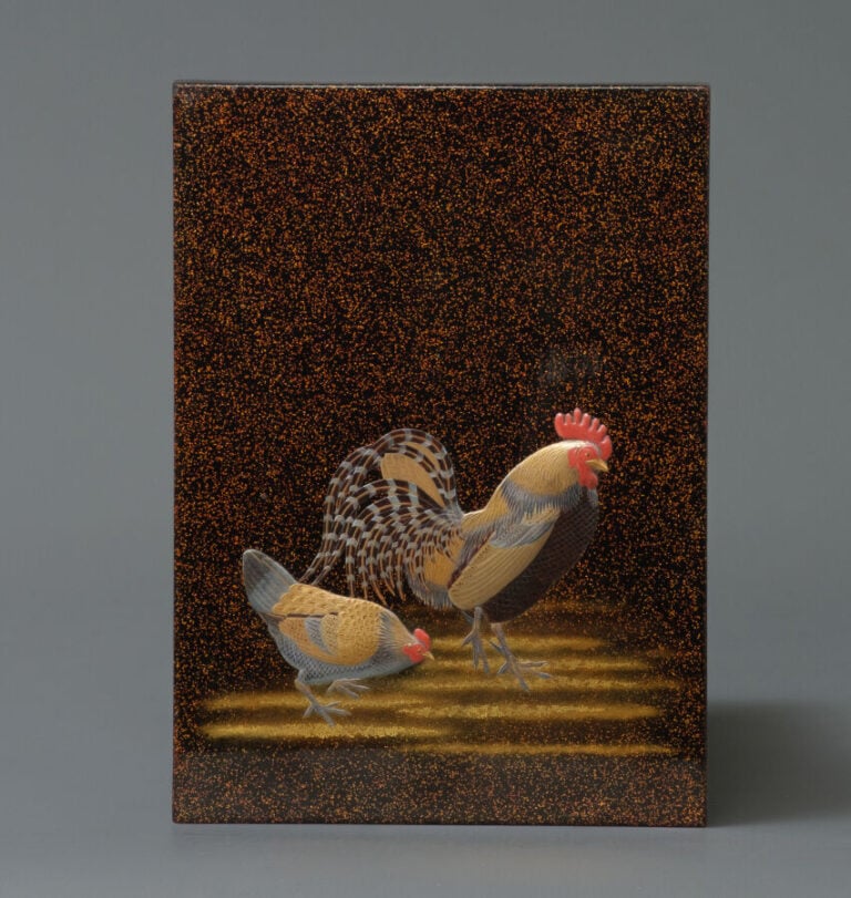 Suzuribako 硯 箱 (boîte à écrire ) laquée de forme rectangulaire à décor d'un cou… Vente aux encheres – Auction House – Commissaire-priseur – Auctioneer - Boisgirard Antonini – Paris – Nice