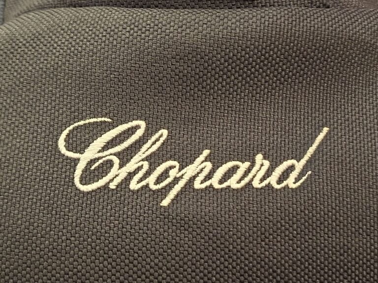 CHOPARD - Veste d'homme en polyester bleu marine "1000 Miglia" - Taille M
