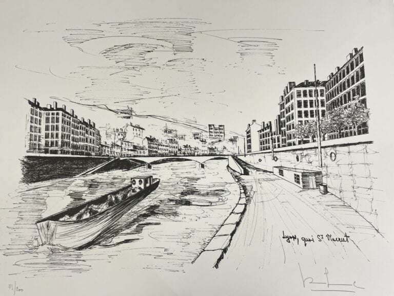 KARAHASANOVIC (XXe) - Réunion de 5 lithographie : - - Chasses de l'enfer signée…