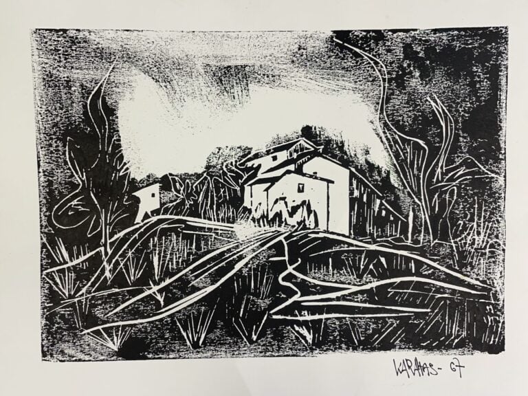 KARAHASANOVIC (XXe) - Réunion de 5 lithographie : - - Chasses de l'enfer signée…