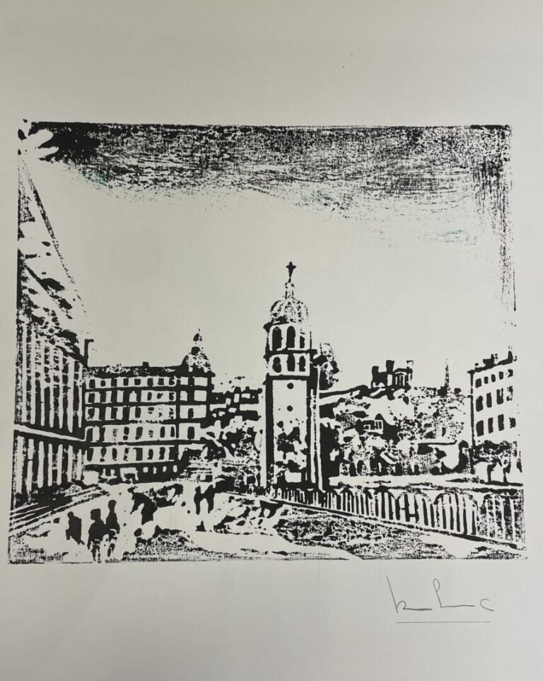 KARAHASANOVIC (XXe) - Réunion de 5 lithographie : - - Chasses de l'enfer signée…