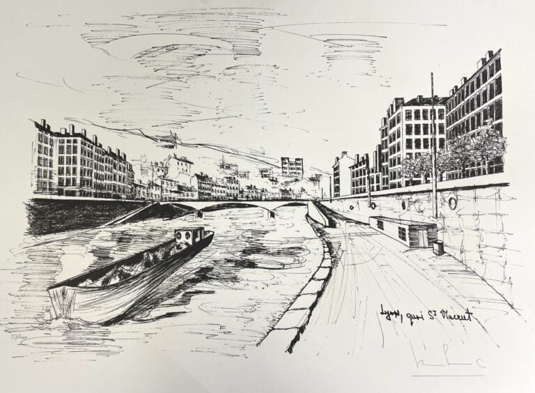 KARAHASANOVIC (XXe) - Réunion de 5 lithographie : - - Chasses de l'enfer signée…