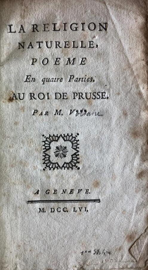 LOT DE LIVRES comprenant : - - - Thompson - Les Saisons - Londres, 1780. In-16,…