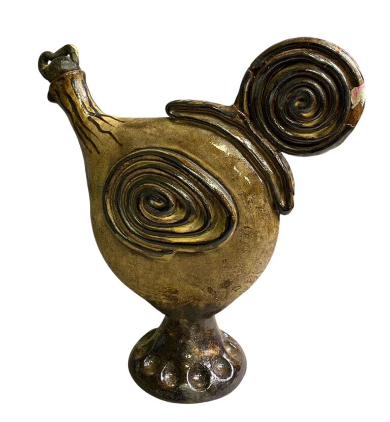 Alexandre KOSTANDA (1921-2007), Cluny - Carafe en céramique émaillée en forme d…