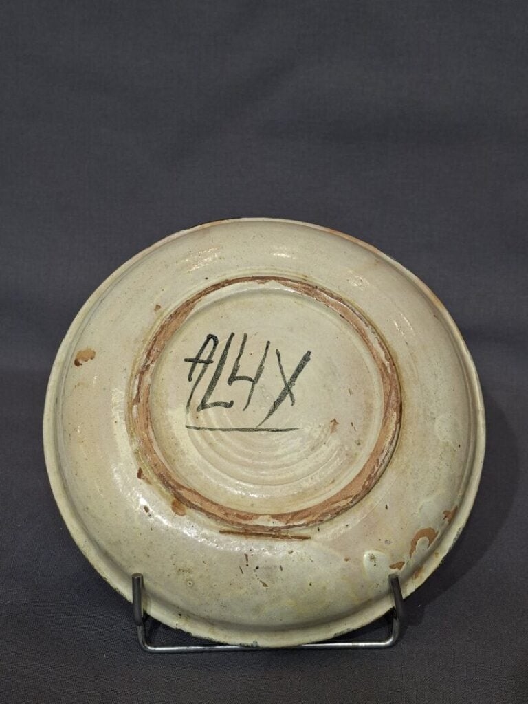 ALLIX (Michel ALEXANDROV 1910- ?), à VALLAURIS - Assiette en céramique émaillée…