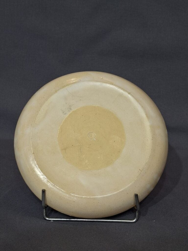 ALLIX (Michel ALEXANDROV 1910- ?), à VALLAURIS - Assiette en céramique émaillée…