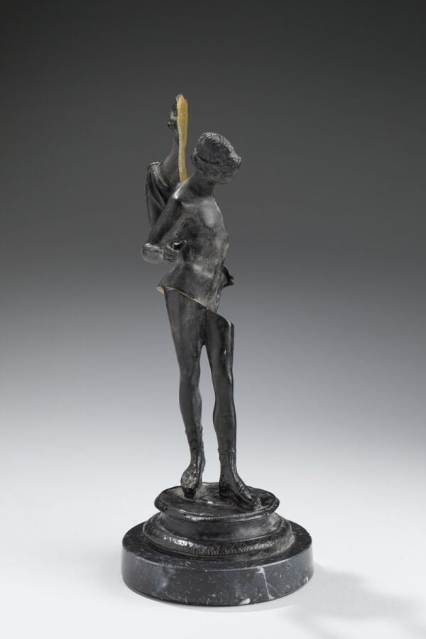 ARMAN (1928-2005) ARMAND - HERNANDEZ DIT - Divided David, 1989 - Bronze à patin…