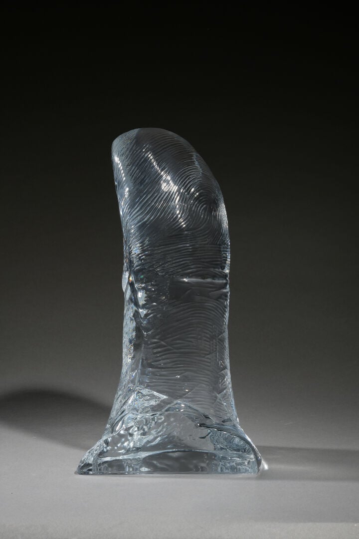 BACCARAT & César BALDACCINI dit CÉSAR (1921-1998) - Pouce - Sculpture en crista…