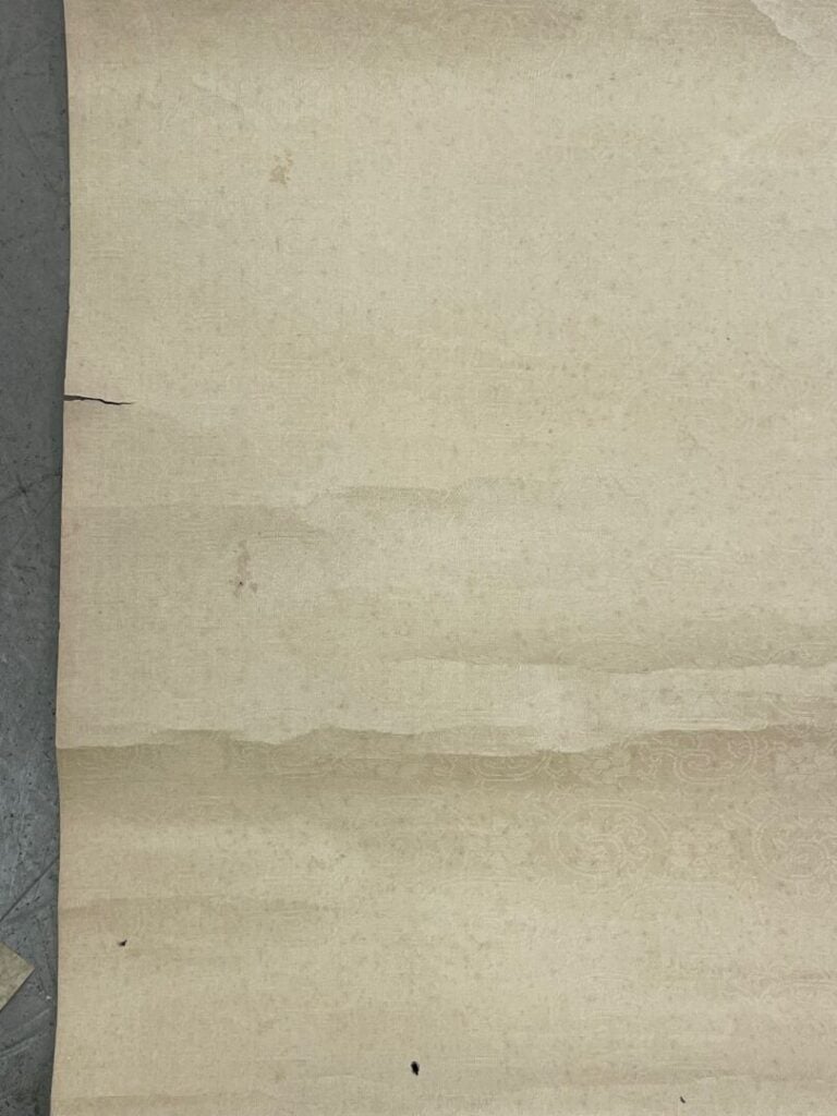 CHEN DANIAN, CHINE, 1895 - Peinture avec pins lavis d'encre - 119 x 50 cm - (dé…