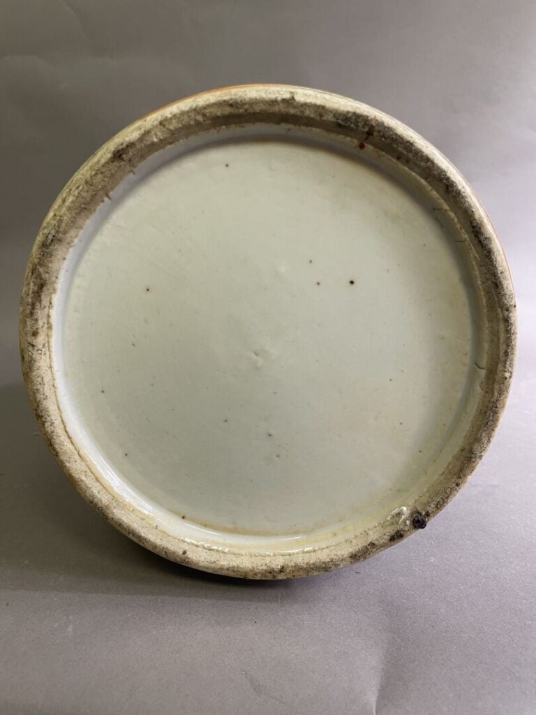 CHINE, Période Guangu, XIXe - Vase en porcelaine de la famille rose à décor de…