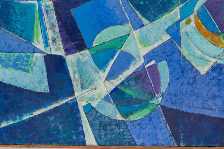GEORGES COLLIGNON (1923-2002) - Peinture no II, 1961- 1962 - Huile sur toile, s…