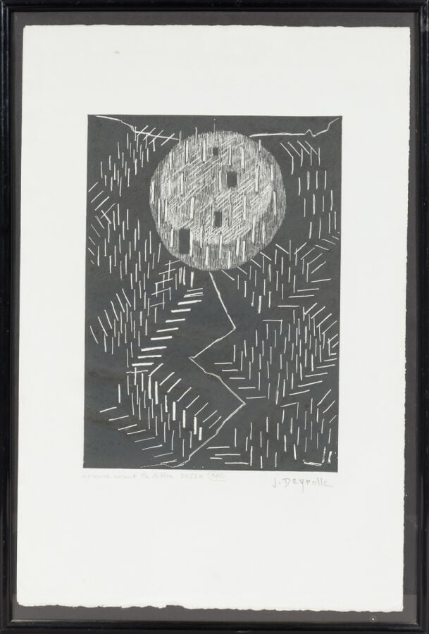 JEAN DEYROLLE (1911-1967) - Basse Bavière, 1964/1971 (Richar 122b) - Eau-forte…