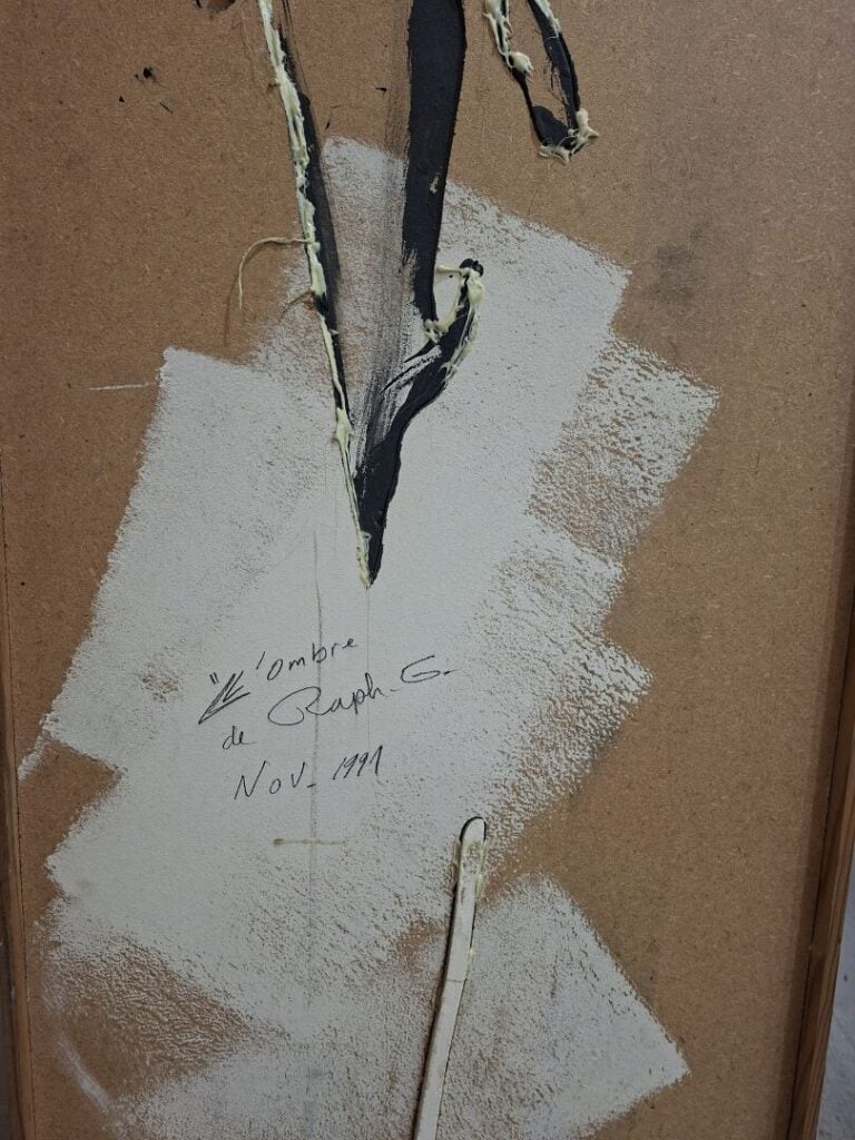 Jean MAS (1946) - "Ombre Raph G" - Acrylique sur panneau découpé - Signée en ba…