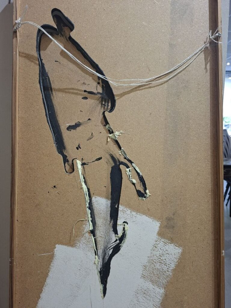 Jean MAS (1946) - "Ombre Raph G" - Acrylique sur panneau découpé - Signée en ba…