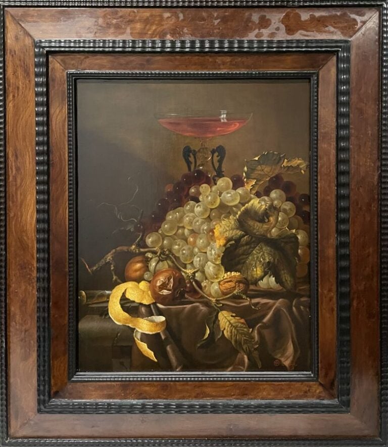 Jean-Pierre POIDEVIN (1948-2021) - Nature morte - Huile sur toile, signée et mo…