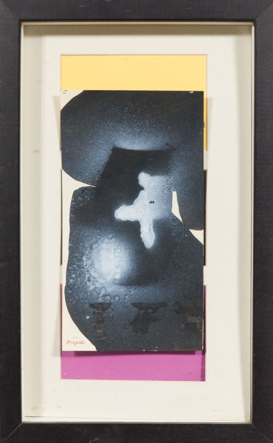LADISLAS KIJNO 1921-2012) - Compositions - Ensembles de trois lithographies sur…