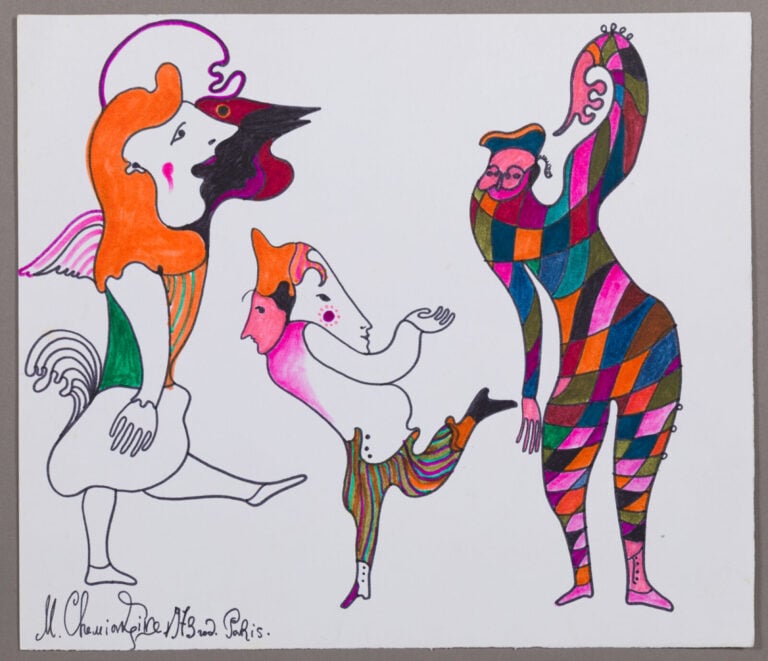 MICHEL (MIKHAIL) CHEMIAKIN (1943-) - Scène de carnaval, 1973 - Encre et feutres…
