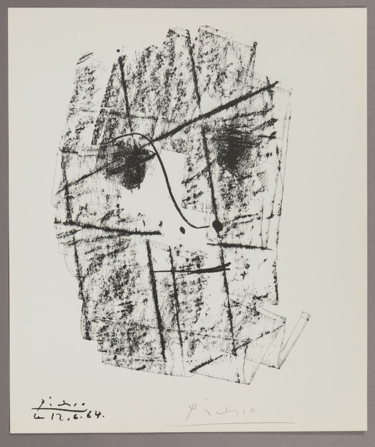 (PABLO PICASSO) - « Pour Henry-Daniel KAHNWEILER », - 1965 - Suite de 9 lithogr…