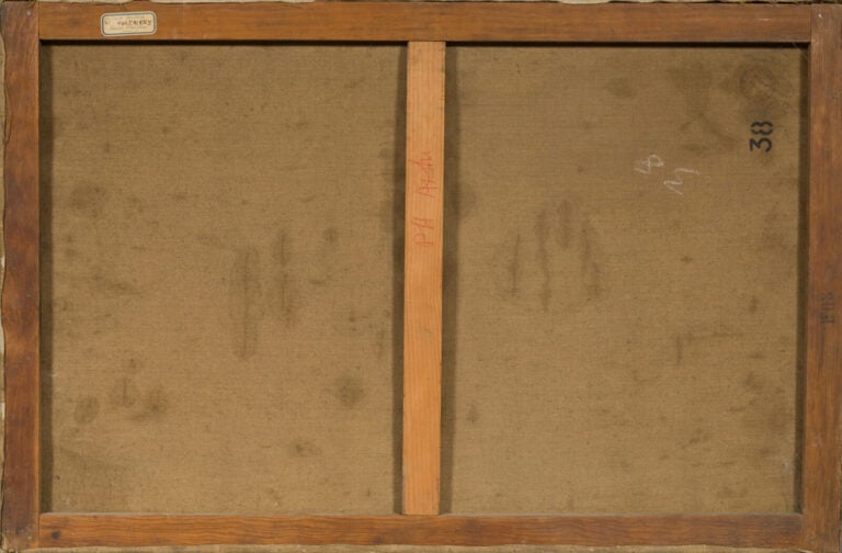 PINCHUS KREMEGNE - (1890-1981) - Nu couché de dos (à La Ruche), 1927 - Huile su…
