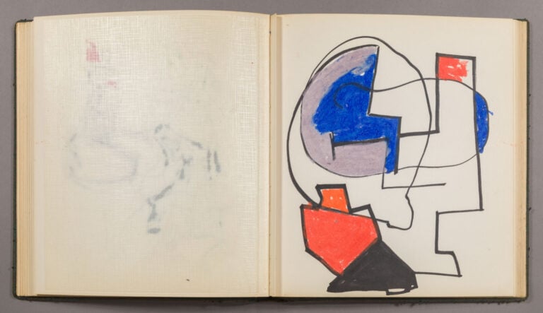 ROBERT JACOBSEN (1912-1993) - Carnet de dessins, 1966 - Album composé d'un ense…