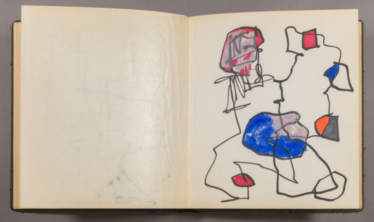 ROBERT JACOBSEN (1912-1993) - Carnet de dessins, 1966 - Album composé d'un ense…