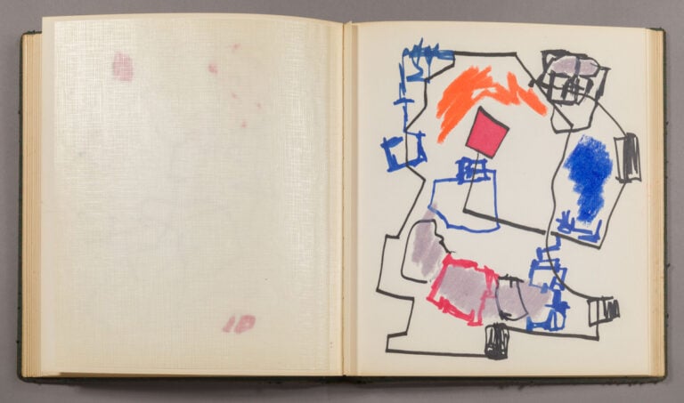 ROBERT JACOBSEN (1912-1993) - Carnet de dessins, 1966 - Album composé d'un ense…