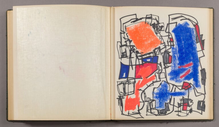 ROBERT JACOBSEN (1912-1993) - Carnet de dessins, 1966 - Album composé d'un ense…