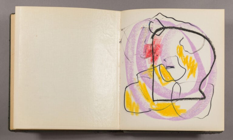 ROBERT JACOBSEN (1912-1993) - Carnet de dessins, 1966 - Album composé d'un ense…