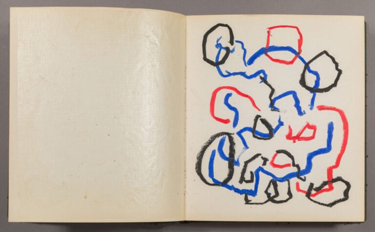 ROBERT JACOBSEN (1912-1993) - Carnet de dessins, 1966 - Album composé d'un ense…