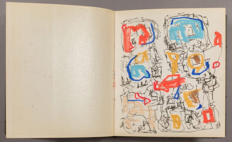 ROBERT JACOBSEN (1912-1993) - Carnet de dessins, 1966 - Album composé d'un ense…