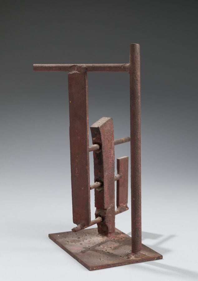 ROBERT JACOBSEN (1912-1993) - Composition spatiale c.1950-1960 - Sculpture en f…