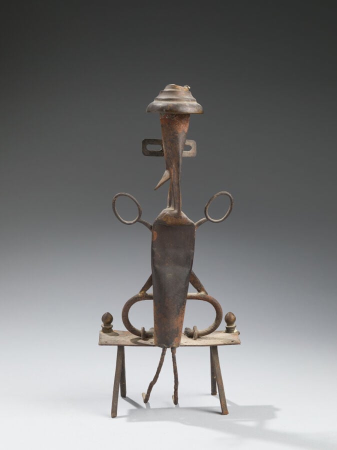 ROBERT JACOBSEN (1912-1993) - Mademoiselle Haute Couture, 1952 - Sculpture en f…