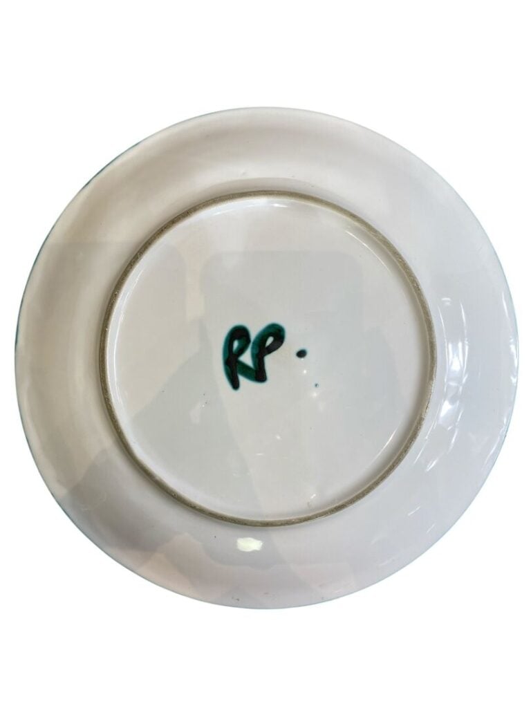 Robert PICAULT (1919-2000) - Important plat en céramique émaillée polychrome à…