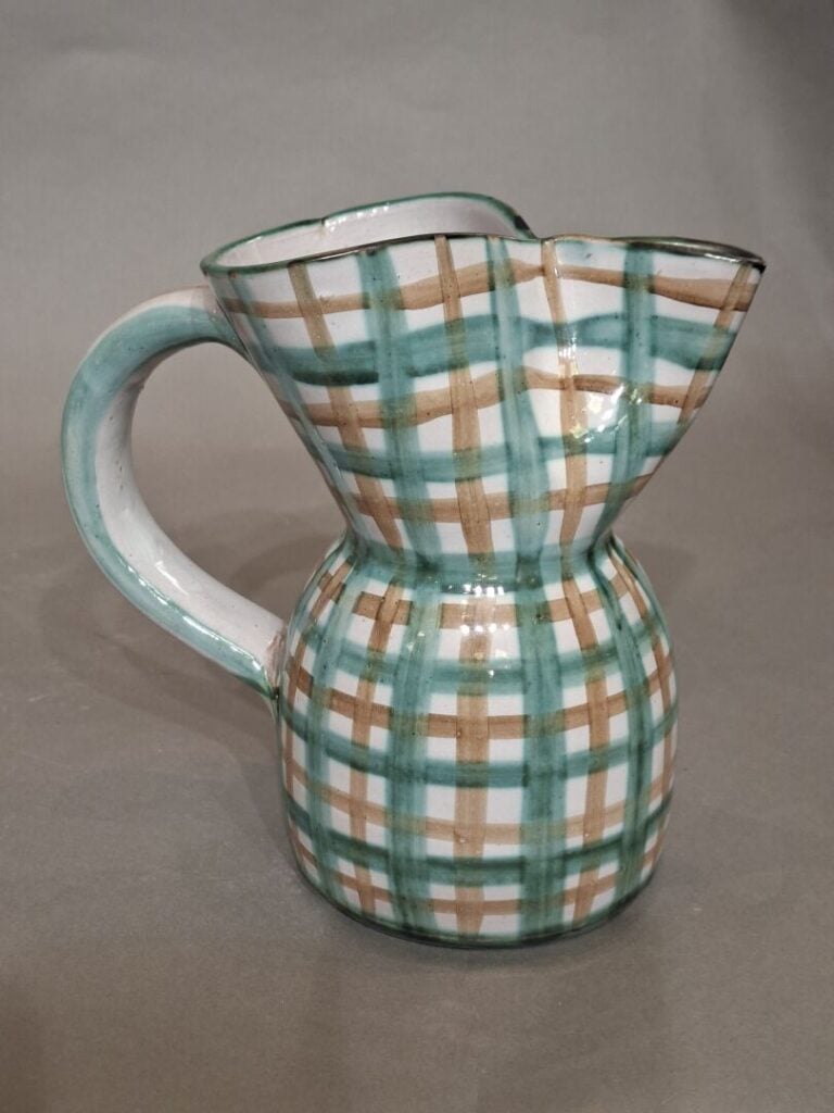 Robert PICAULT (1919-2000) - Vase en céramique émaillée polychrome à décor de q…