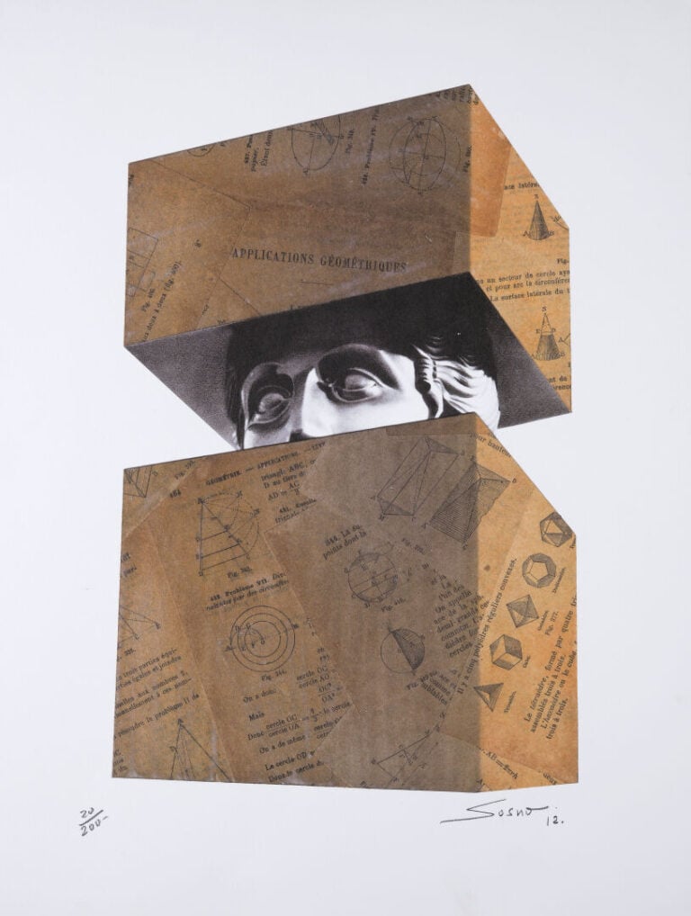 Sacha SOSNO (1937-2013) - Applications géométriques, 2012 - Lithographie signée…