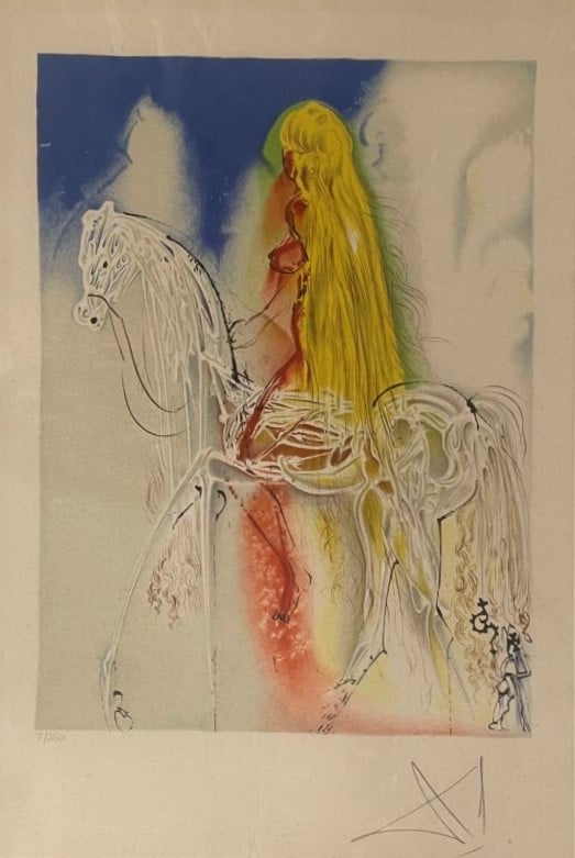SALVADOR DALI (1904-1989) - Lady Godiva, 1970-1972 (Michler & Löpsinger 1265) -…