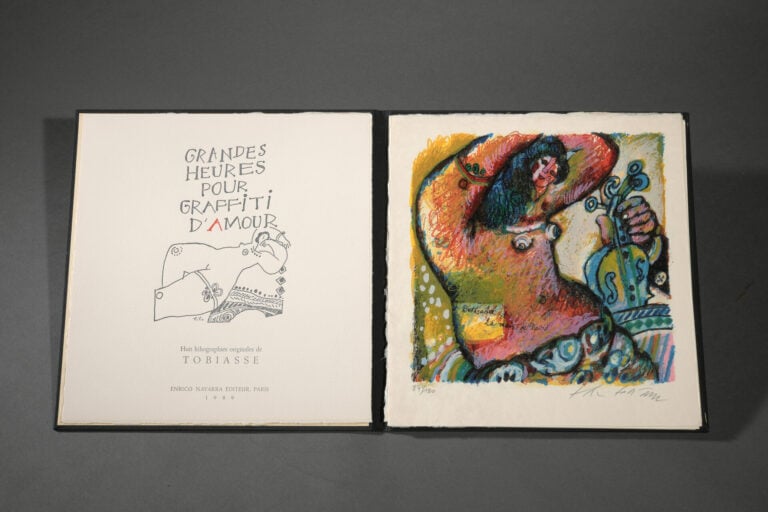 Théo TOBIASSE (1927-2012) - Grandes heures pour Graffiti d'amour. Paris, Enrico…