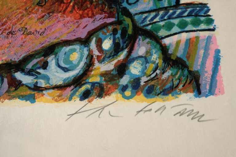 Théo TOBIASSE (1927-2012) - Grandes heures pour Graffiti d'amour. Paris, Enrico…