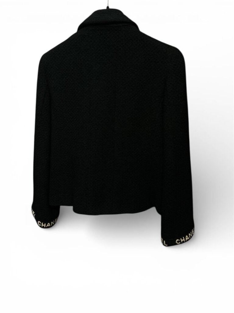 CHANEL Boutique - Veste en tweed noir