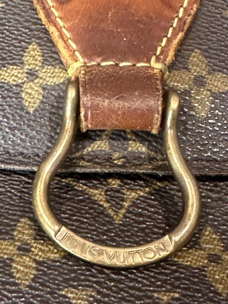 LOUIS VUITTON - Sac « Saint Cloud » en toile Monogramme et cuirnaturel, bandoul…