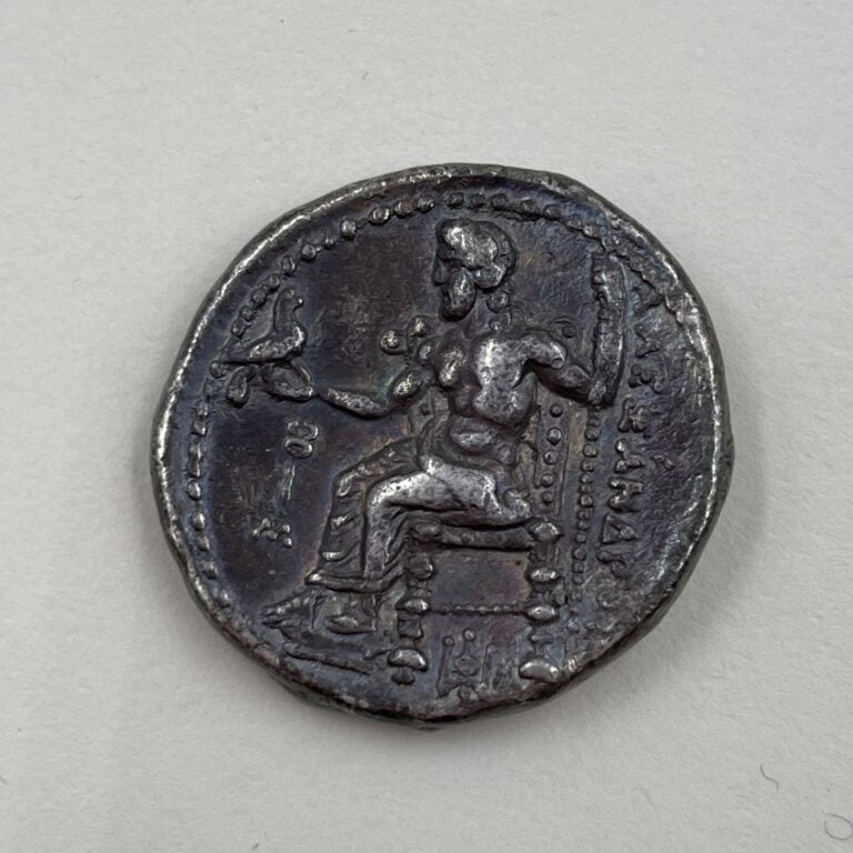 Macédoine - Alexandre III (336-323) - Tetradrachme - A : Tête d'Alexandre le gr…