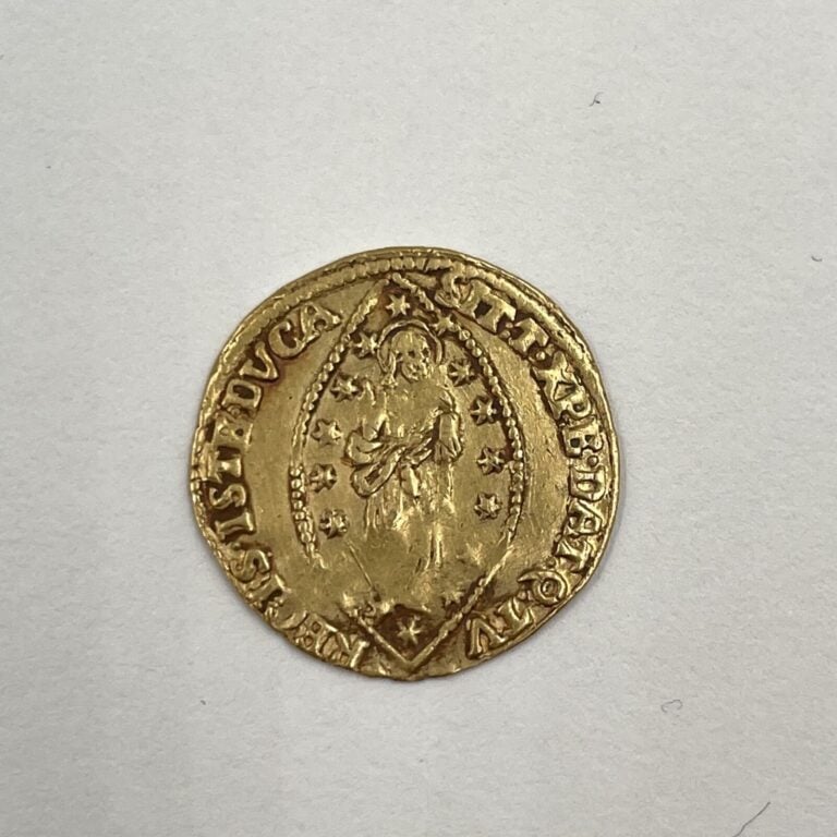 Venise - François Laurédano (1752-1762) - Sequin d'or - A : Saint Marc bénissan…