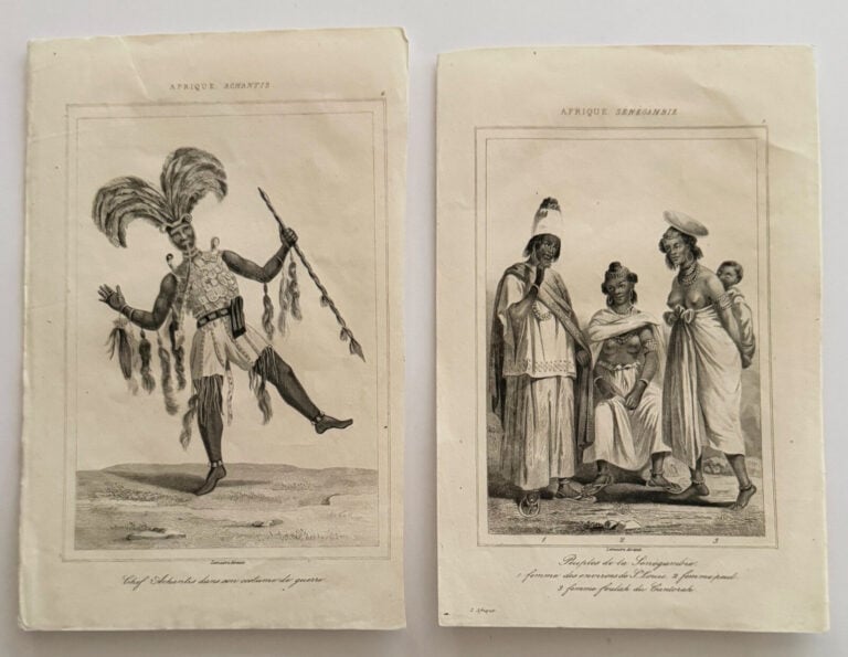 [AFRIQUE] Ensemble d'estampes : - - 8 estampes extraites d'ouvrage - Femmes du…