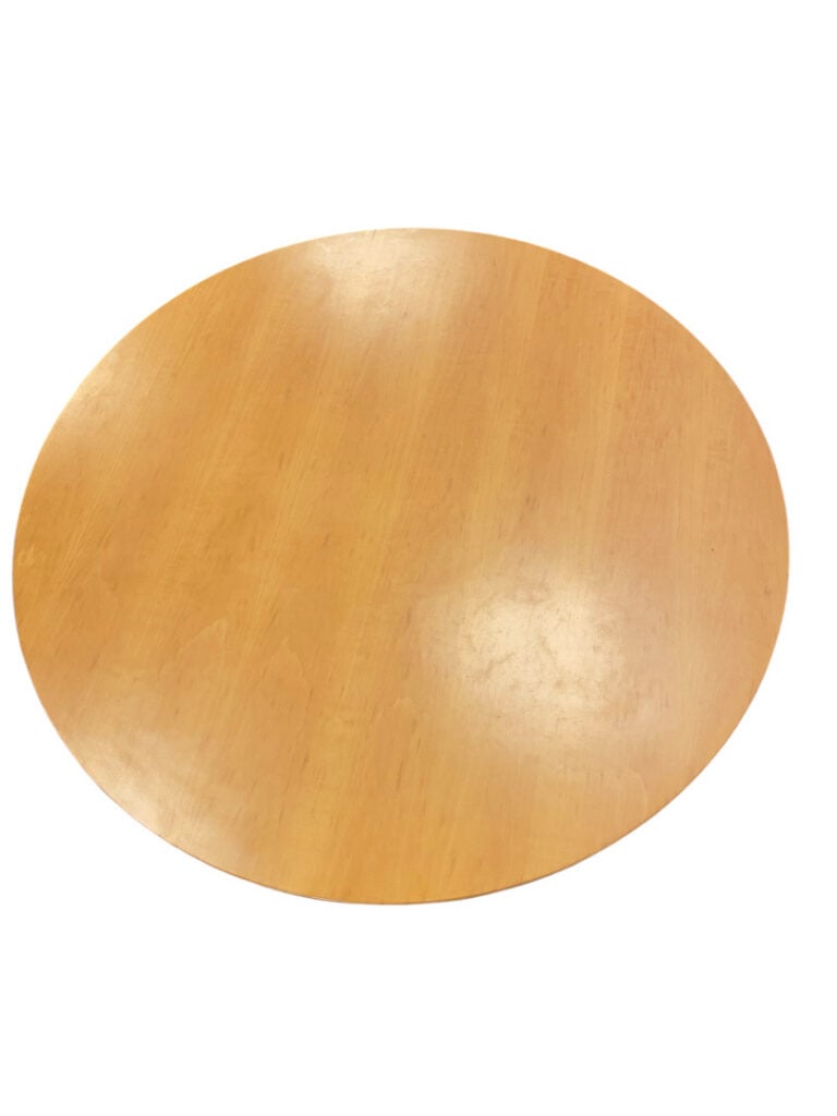 Charles EAMES (1907-1978) pour VITRA - Table de milieu ronde, plateau en bois d…