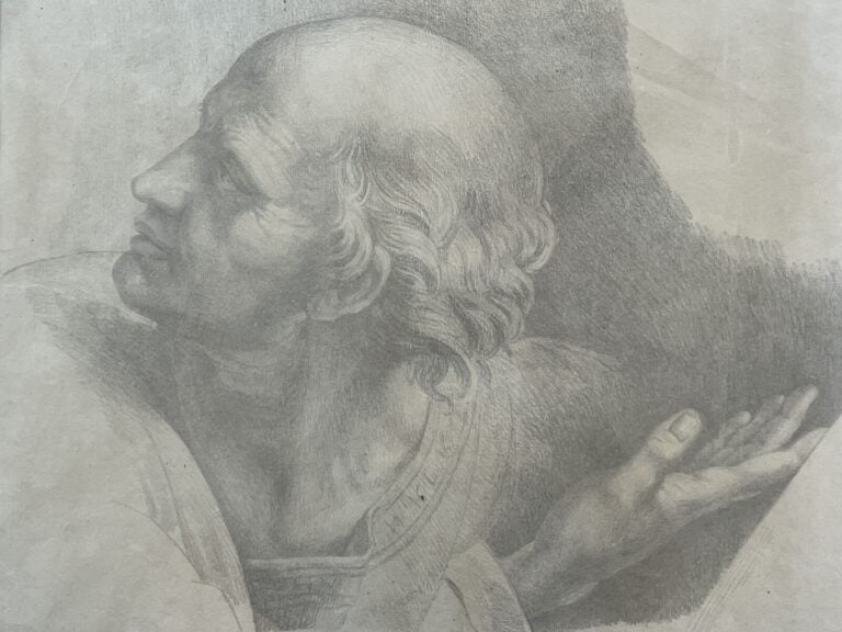 ECOLE FRANCAISE fin XIXème-début XXème - Portrait d'homme - Fusain, non signé -…