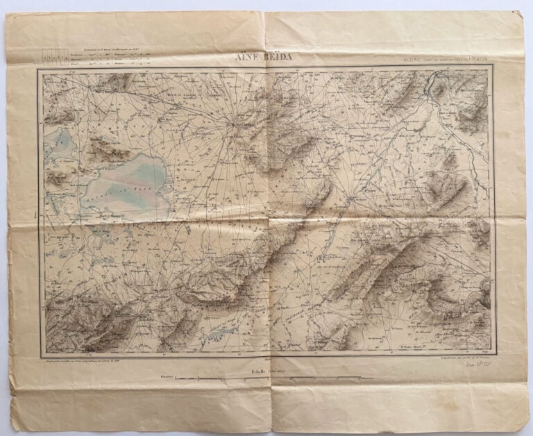 Fonds Paul BRUNACHE (1859-1912) : administrateur en Algérie et explorateur - En…