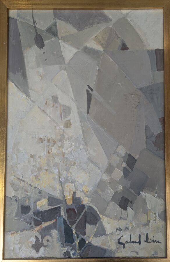 Lot comprenant : - - Dagmar MARTENS (1942 -) - Composition - Lithographie, EA,…